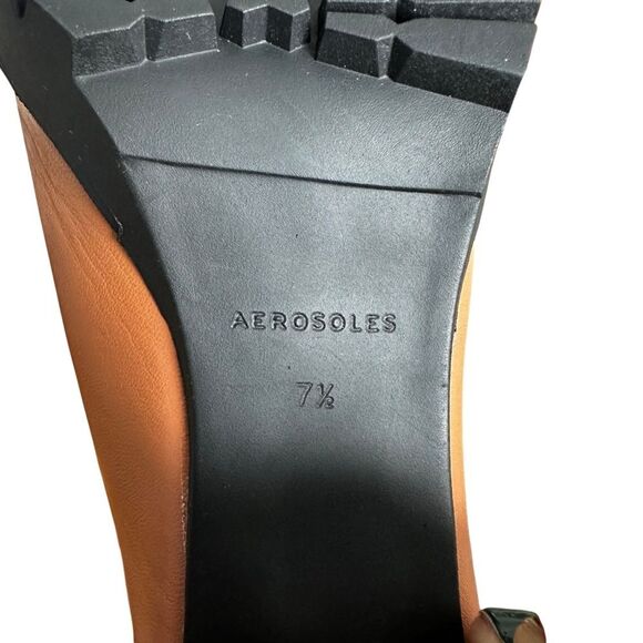 Aerosoles Emon Mule Shoes Size 7.5 New Tan - Picture 6 of 8